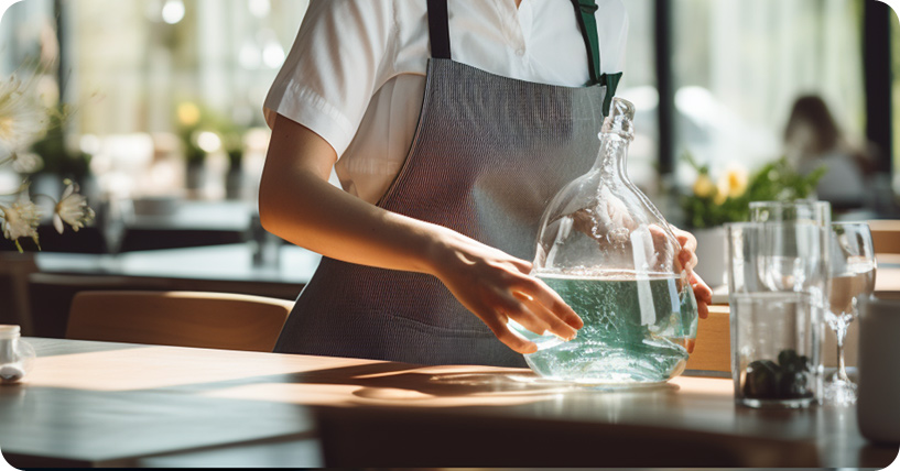 Rozwiązania HoReCa - woda dla restauracji
