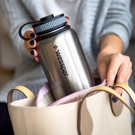 Srebrna buterka termiczna WESSPER w torebce