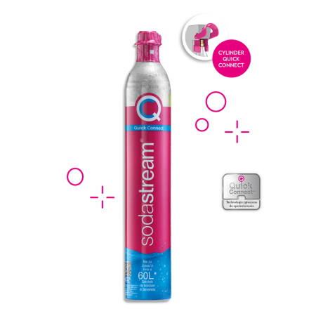 Butla CO2 do saturatora wody gazowanej SodaStream