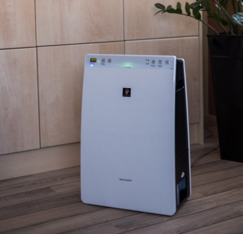Oczyszczacz powietrza z nawilżaczem Sharp KC-F32EUW