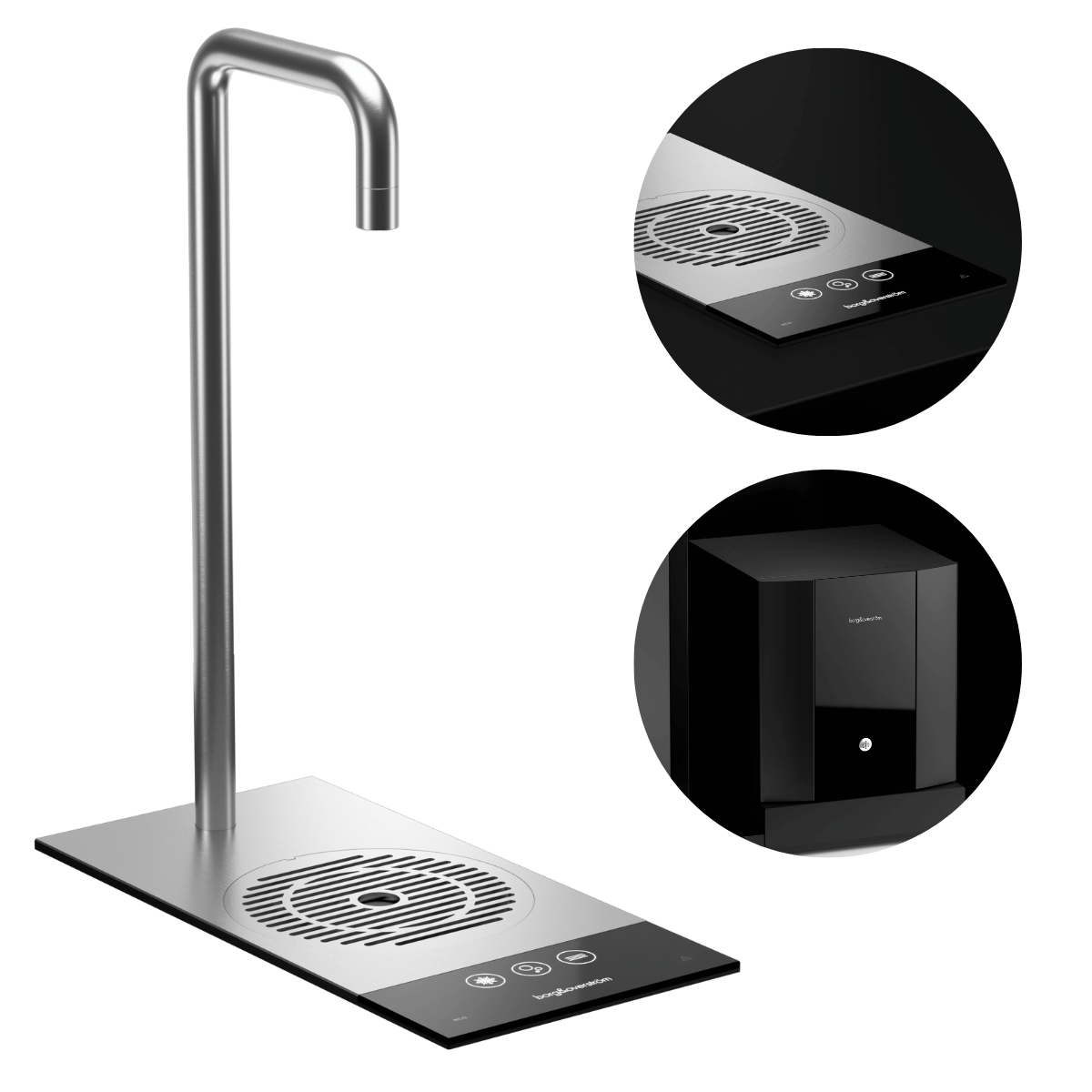 Dystrybutor wody Borg & Overström T2 w nowoczesnej kuchni - aranżacja