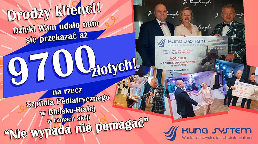 Kuna System charytatywnie