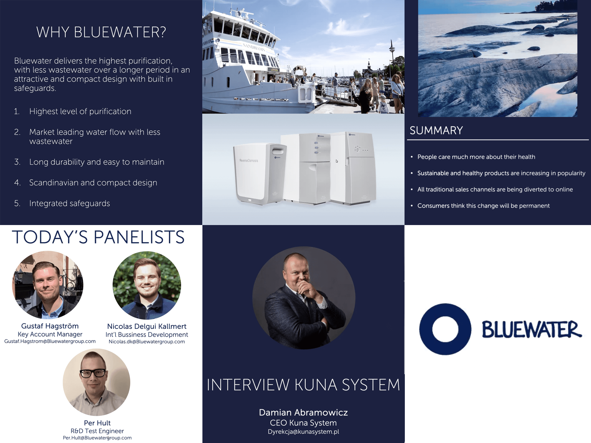 Międzynarodowe Sympozjum Bluewater z Kuna System