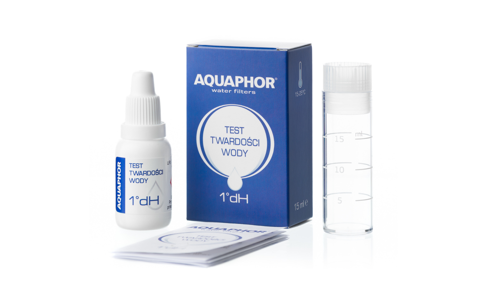 Kropelkowy test twardości wody Aquaphor