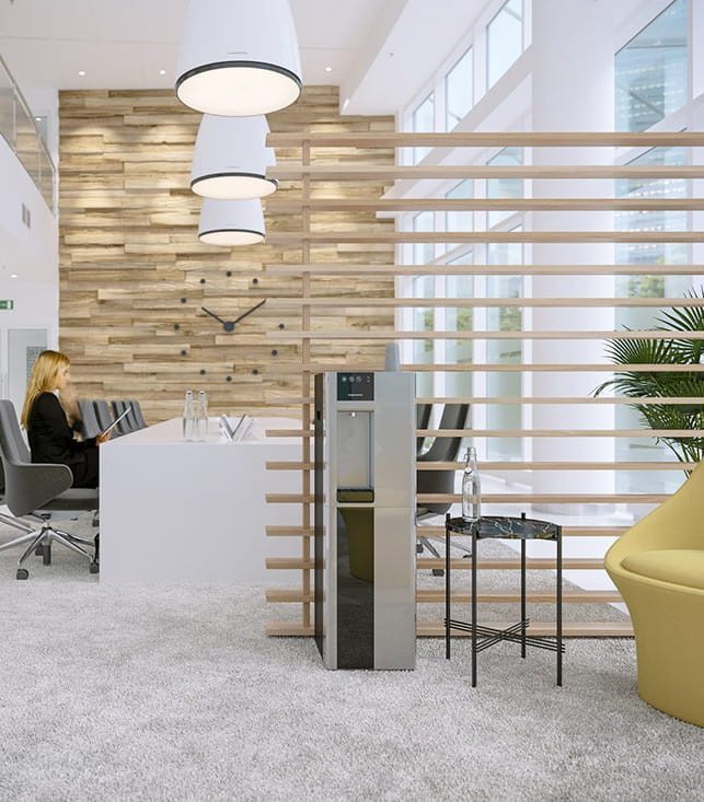 Dystrybutor wody w biurze