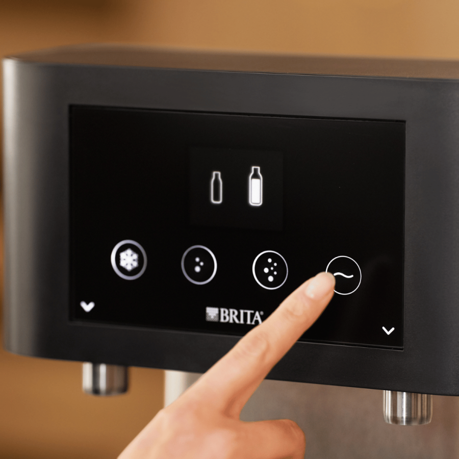 Dystrybutor wody BRITA - panel sterowania