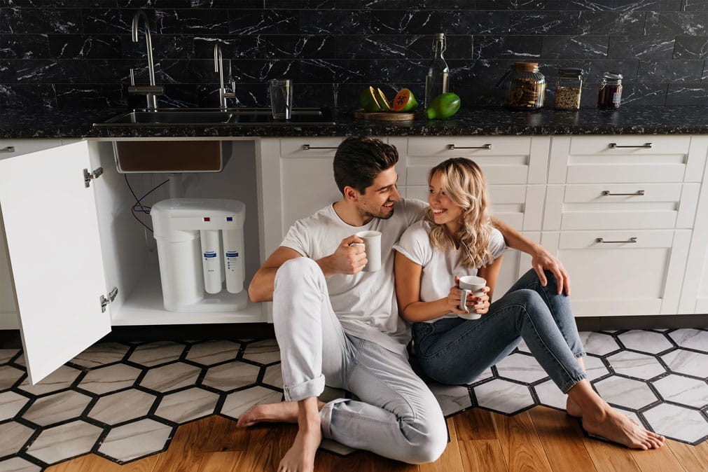 Filtr do wody Aquaphor - aranżacja