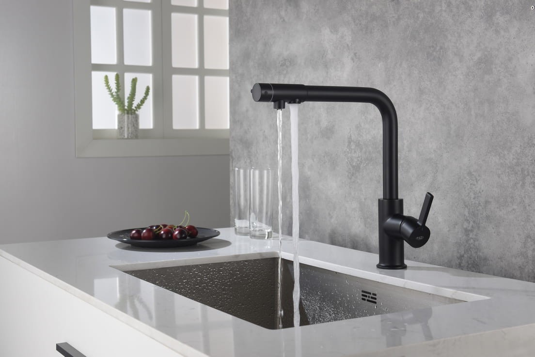 Kran trójdrożny Blue Water