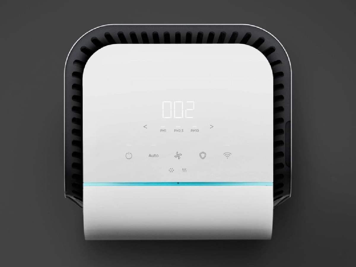 Oczyszczacz powietrza Blueair - panel sterowania