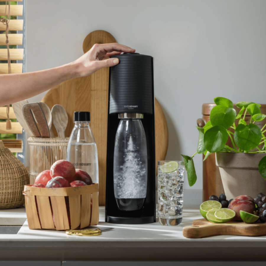 Użytkowanie saturatora do wody gazowanej Sodastream