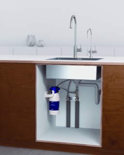 BRITA Mypure P1 filtr wody pod zlew. Oryginalny, kompletny filtr BRITA z kranem LED.