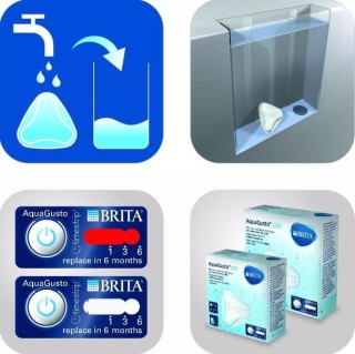 BRITA AquaGusto100CU filtr do ekspresów automatycznych do kawy. Oryginalny filtr BRITA.