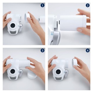 BRITA On Tap filtr do wody na kran + wkład HF CE2. Oryginalny filtr BRITA. Popraw jakość i smak wody.