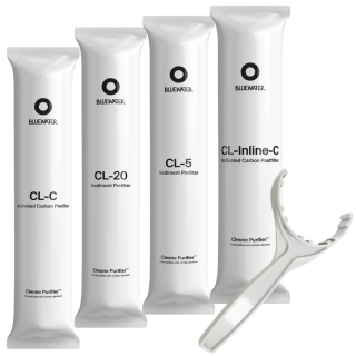 wkłady wymienne na serwis filtra roczny bluewater