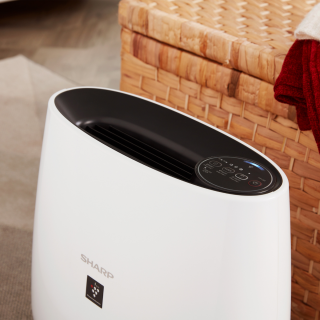 Sharp FP-J30EUB oczyszczacz powietrza (do 22m²), jonizator Plasmacluster. Oczyszczacz dla alergika i na smog.