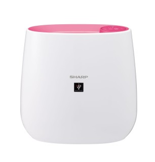 Sharp FP-J30EUP oczyszczacz powietrza z jonizacją Plasmacluster (do 22 m²). Panel w kolorze różowym.