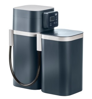 Ecowater eVolution Duo Ed, wydajny zmiękczacz wody do mieszkania. Mały zmiękczacz do wody z kamieniem.