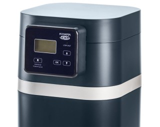 Ecowater eVolution Duo Ed, wydajny zmiękczacz wody do mieszkania. Mały zmiękczacz do wody z kamieniem.