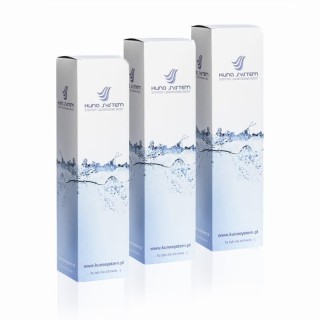 Zestaw wkładów do filtra RO7, RO5SMD, KFRO7, KFRO5SMD. Serwis podstawowy, półroczny do filtra Kuna Filter RO-7.