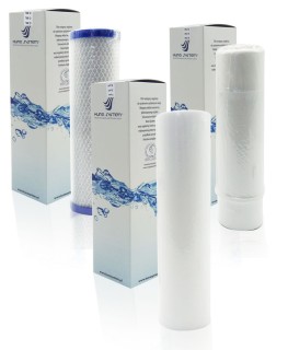 Zestaw wkładów do filtra RO5, KFRO5. Serwis pełny, roczny. Oryginalne wkłady Kuna.