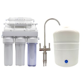 Kuna Filter RO-7 Redox srebrny kran