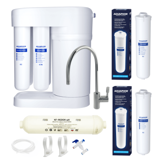 Aquaphor Morion RO-101S Redox Power + wkłady K2 i K5