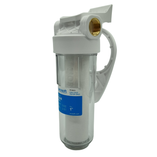 BWT obudowa Eco 10''(dawniej Duna New). Filtr ochronny przyłącze 1''. Narurowy filtr wody stosowany na wejściu do budynku.