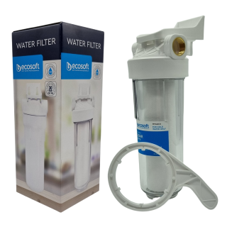 BWT obudowa Eco 10''(dawniej Duna New). Filtr ochronny przyłącze 1''. Narurowy filtr wody stosowany na wejściu do budynku.