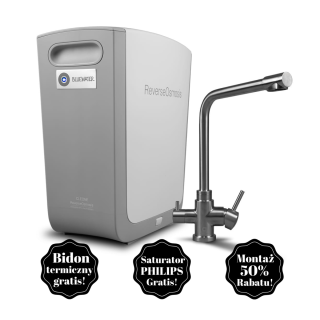 Bluewater Cleone Balance najlepszy filtr do wody. Zestaw filtra z baterią dwuobwodową Bluewater.