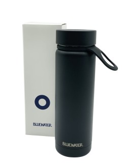 Bidon (lekki termos) sportowy, termos na wodę, do szkoły, na spacer, rower i  siłownię. Utrzymuje temperaturę. Kolor czarny.