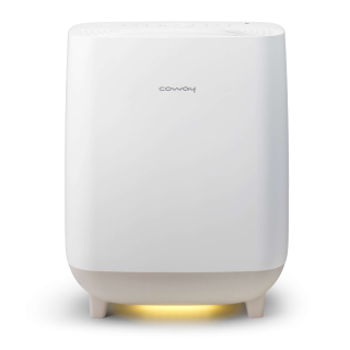 Coway Hue&Healing oczyszczacz powietrza z nawilżaczem. Oczyszczacz powietrza polecany alergikom.