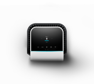 Blueair HealthProtect 7470i z ekranem LCD. Nowoczesny, cichy i skuteczny oczyszczacz powietrza Blueair.