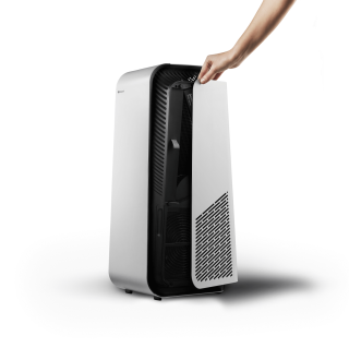 Blueair HealthProtect 7470i z ekranem LCD. Nowoczesny, cichy i skuteczny oczyszczacz powietrza Blueair.