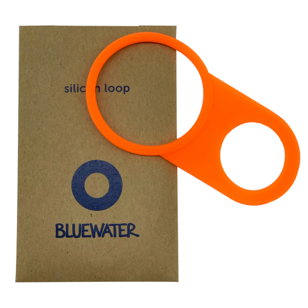 Akcesoria do bidonu Bluewater uchwyt wymienny do bidonu. Kolorowy loop. Wyraź swój styl. Kolor pomarańczowy.