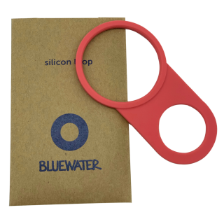 Bluewater uchwyt wymienny do bidonu. Kolorowy loop. Wyraź swój styl. Kolor czerwony/różowy.