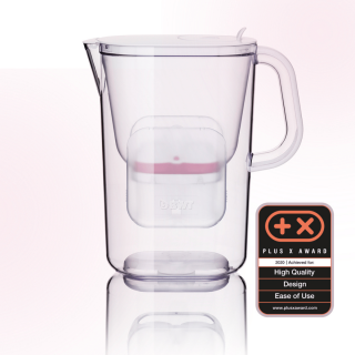 Dzbanek filtrujący BWT Aqualizer ze wskaźnikiem LED. Dzbanek z dwoma wkładami magnezowymi.