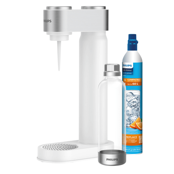 Saturator Philips Soda Maker GoZero ADD4902WH- biały saturator + CO2