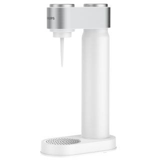 Philips Soda Maker GoZero - biały/srebrny saturator + cylinder CO2 + butelka do gazowania