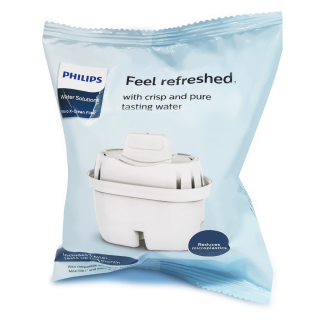 Wkład filtrujący Philips AWP211 do dzbanków. Zestaw 3 sztuk wkładów Philips. Pasują do nowych dzbanków Brita Maxtra+.
