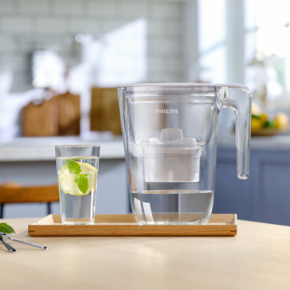 Wkład filtrujący Philips AWP211 do dzbanków. Zestaw 3 sztuk wkładów Philips. Pasują do nowych dzbanków Brita Maxtra+.