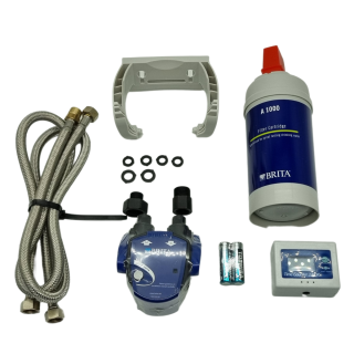 BRITA A1c zestaw startowy bez kranu. Filtr A1000 + głowica + węże +licznik. Zestaw filtracyjny bez kranu BRITA On Line Active.