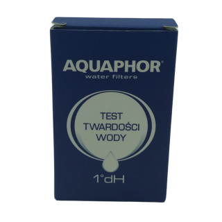 Aquaphor kropelkowy test twardości wody. Tester do oznaczania poziomu twardości wody. Dokładny test wielokrotnego użytku.