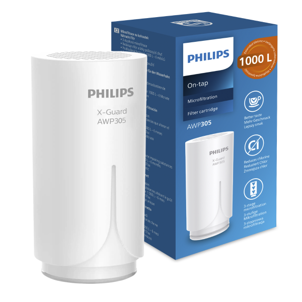 Wkład filtrujący Wymienny filtr X-Guard - wład do filtra na kran Philips AWP305