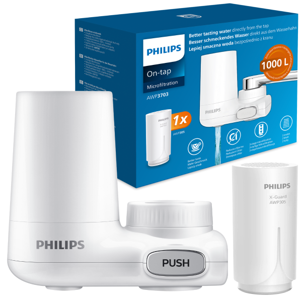 Filtr do wody Philips AWP3703 - filtr wody na kran
