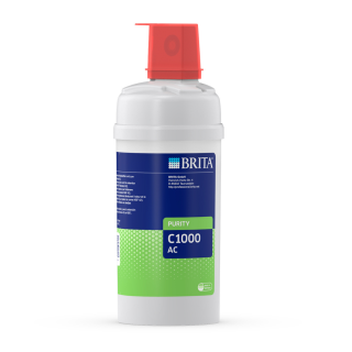 BRITA kompletny zestaw MyPure Professional głowica, wkład C1000 AC, kran LED, uchwyt, tester twardości.