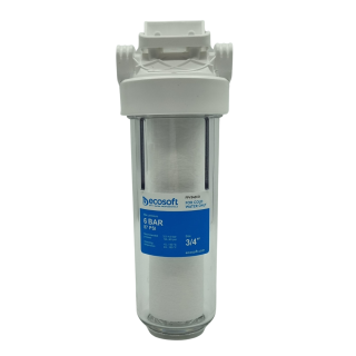 BWT obudowa Eco 10'' (dawniej Duna New). Filtr ochronny z przyłączem ¾''. Narurowy filtr wody stosowany na wejściu do budynku.