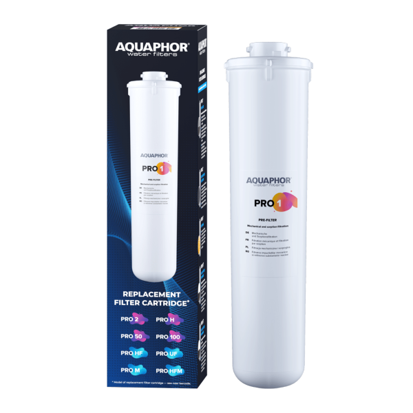 Wkład wymienny, wstępny Aquaphor Pro 1 do filtra osmotycznego Aquaphor Osmo Pro 50 i filtra Eco H PRO.