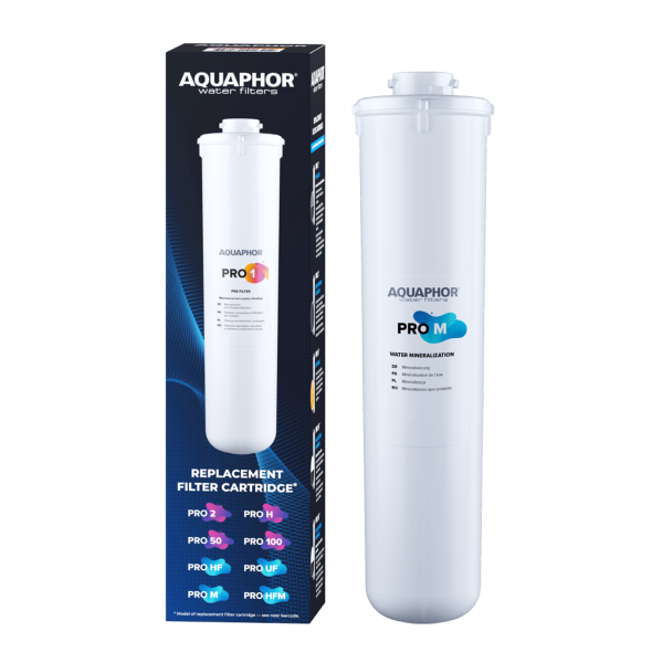 Wkład wymienny mineralizujący Aquaphor Pro M do filtra osmotycznego Aquaphor Pro Osmo 50.