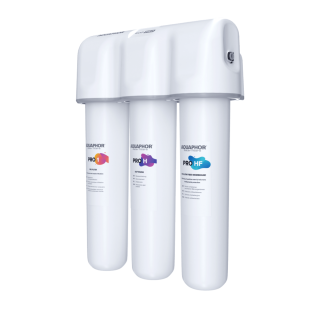 Filtr zmiękczający pod zlew Aquaphor Eco H Pro. Wydajny filtr wody o niewielkich rozmiarach. Zestaw z kranem.