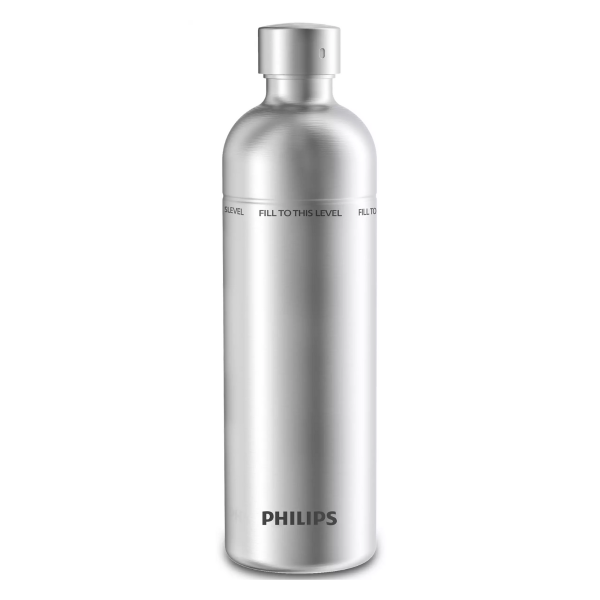 Metalowa butelka Philips do saturatora GoZero. Oryginalna butelka Philips ADD917SST/10. Stalowa butelka do saturatora. Absolutna nowość na rynku!